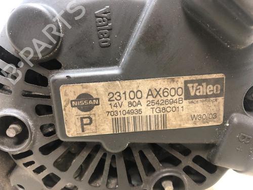Alternator NISSAN MICRA III (K12) 1.4 16V | BP15346789M7 