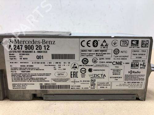 Electronic module MERCEDES-BENZ CLA Shooting Brake (X118) CLA 180 d (118.603) | BP26203412M83 - Image 8