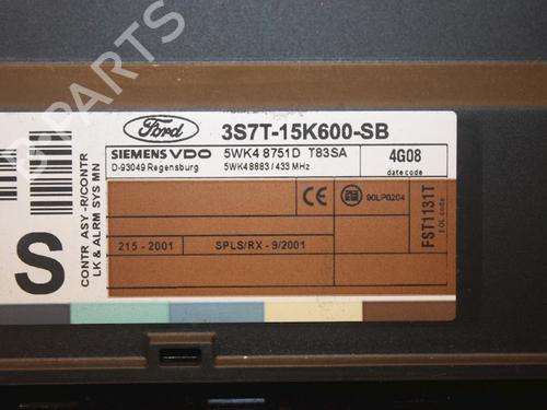 Comfort control module FORD MONDEO III Turnier (BWY) 1.8 16V | BP15313053M56 