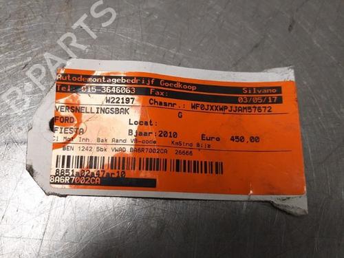 Used Gearbox FORD FIESTA VI (CB1, CCN) 1.25 (82 hp) 15843234