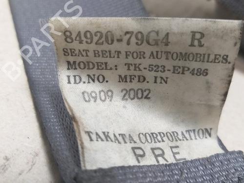 Front right seatbelt SUZUKI ALTO VI (FF, HA24_) 1.1 (RF410) | BP26898676I25 