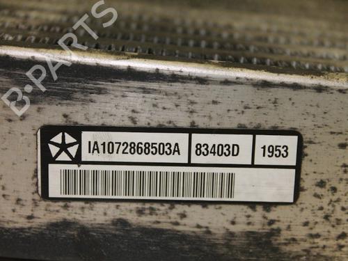 Intercooler CHRYSLER VOYAGER IV (RG, RS) 2.5 CRD | BP15304933M30 