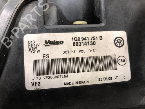 Left headlight VW EOS (1F7, 1F8) 1.6 FSI | BP37204394C28 - Image 8