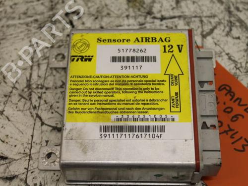 Kollisjonspute styreenhet FIAT PANDA (169_) 1.2 (169.AXB11, 169.AXB1A) (60 hp) 15303878