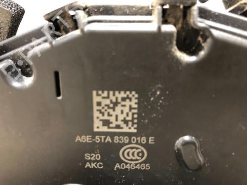 Rear right lock VW GOLF VII (5G1, BQ1, BE1, BE2) 1.2 TSI | BP15346282C99