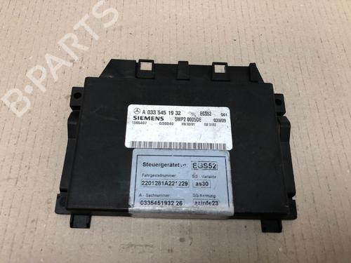 Electronic module MERCEDES-BENZ S-CLASS (W220, V220) S 400 CDI (220.028, 220.128) | BP15297422M83 