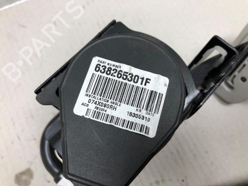 Rear right seatbelt NISSAN LEAF (ZE1) Electric | BP37212554I28 - Image 6