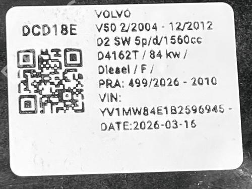 Right headlight VOLVO V50 (545) D2 | BP34459998C29  - Image 6