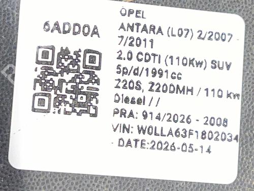 Left taillight OPEL ANTARA A (L07) 2.0 CDTI | BP36663388C34 - Image 6