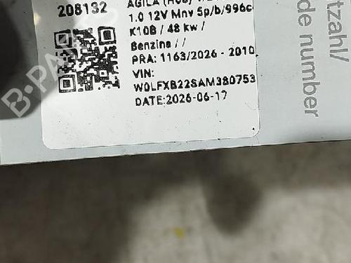 Alternator OPEL AGILA B (H08) 1.0 (F68) | BP37662127M7 - Image 6