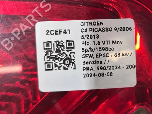 Right tailgate light CITROËN C4 I (LC_) 1.6 VTi 120 | BP33821350C80  - Image 6