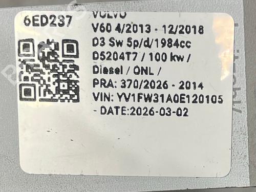 Alternator VOLVO V60 I (155) D3 | BP36856633M7  - Image 6