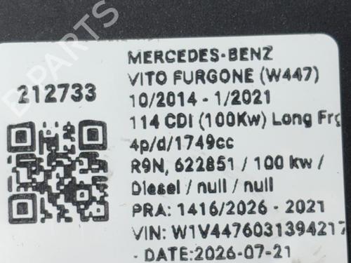 Electronic module MERCEDES-BENZ VITO Van (W447) 114 CDI (447.601, 447.603, 447.605) | BP40524746M83 - Image 6