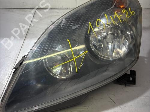 Used Left headlight Left headlight OPEL ZAFIRA / ZAFIRA FAMILY B (A05) 1.6 (M75) (115 hp) 40524770 40524770