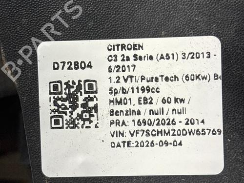 Right taillight CITROËN C3 II (SC_) 1.2 VTi 82 | BP38950393C35 - Image 6