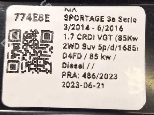 Climate control KIA SPORTAGE III (SL) 1.7 CRDi | BP33822417I5 - Image 5