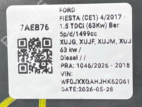 Right headlight FORD FIESTA VII (HJ, HF) 1.5 TDCi | BP36883262C29  - Image 6