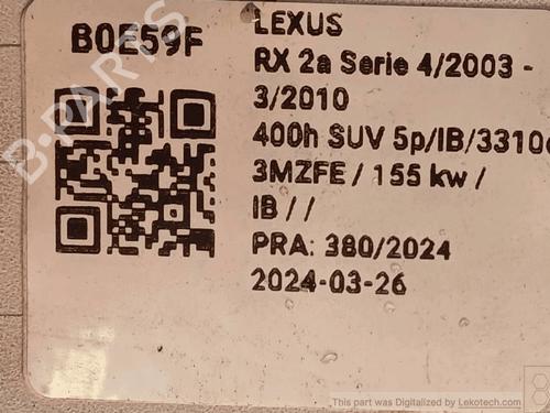 Electronic module LEXUS RX (_U3_) 400h (MHU38_, MHU38R) | BP33823149M83  - Image 5