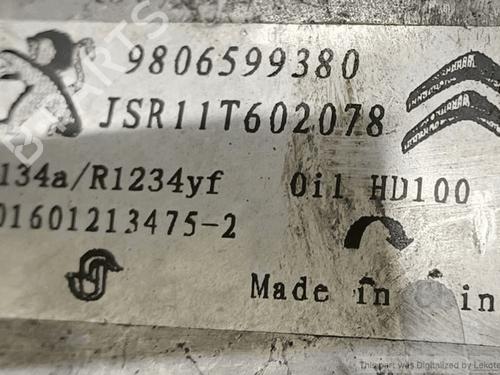 AC compressor CITROËN C4 CACTUS 1.2 VTi 82 | BP33821994M34 - Image 2