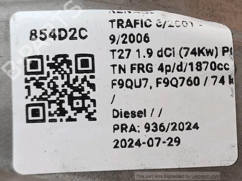 Other RENAULT TRAFIC II Van (FL) 1.9 dCi 100 (FL0C, FL0K, FL0B) | BP33822591O1 - Image 5