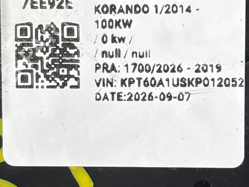Instrument cluster SSANGYONG KORANDO (C300) E-Motion | BP39093452C47 - Image 6