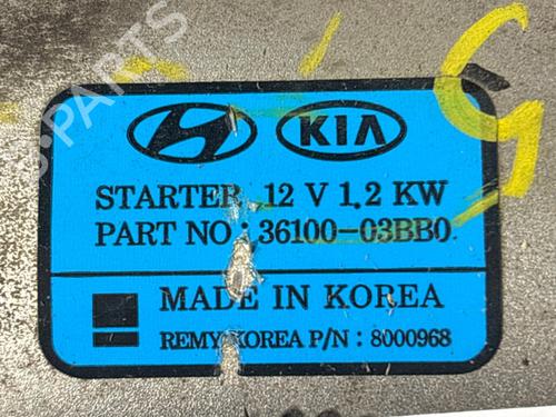 Starter KIA RIO IV (YB, SC, FB) 1.25 | BP38683948M8 - Image 5
