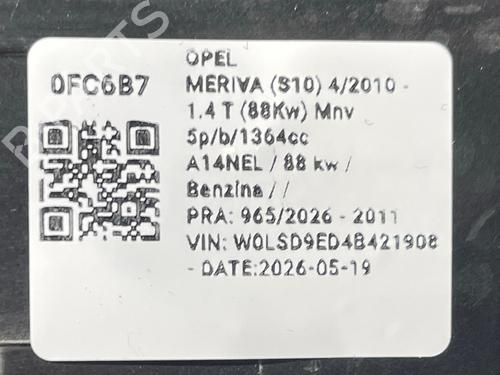 Right headlight OPEL MERIVA B MPV (S10) 1.4 (75) | BP36319241C29  - Image 6