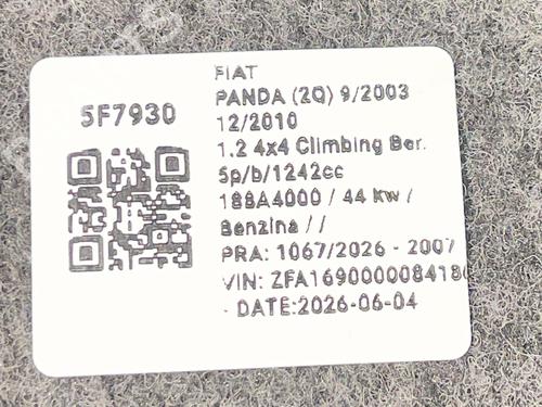 Rear parcel shelf FIAT PANDA (169_) 1.2 (169.AXB11, 169.AXB1A) | BP36964431C85 - Image 6