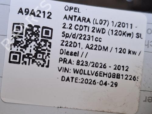 Gearbox OPEL ANTARA A (L07) 2.2 CDTi | BP36947664M3  - Image 5