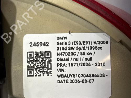 Left taillight BMW 3 Touring (E91) 316 d | BP38683940C34 - Image 6