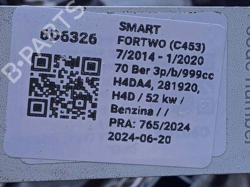 Engine SMART FORTWO Convertible (453) 1.0 (453.442, 453.443) | BP33822260M1  - Image 5