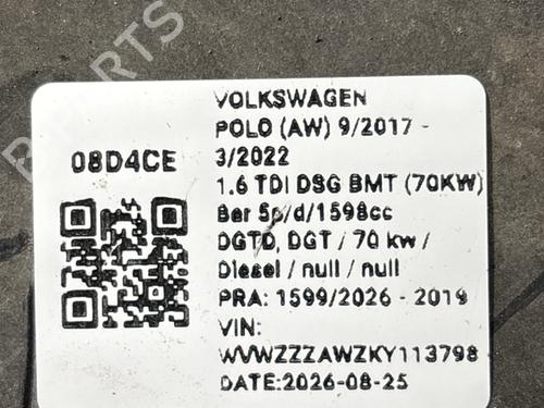 Left headlight VW POLO VI (AW1, BZ1, AE1) 1.6 TDI | BP38744875C28 - Image 6