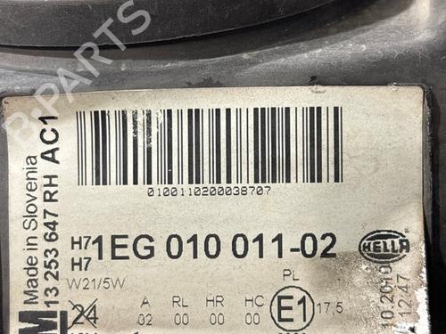 Right headlight OPEL ASTRA J (P10) 1.4 Turbo (68) | BP40524853C29  - Image 6