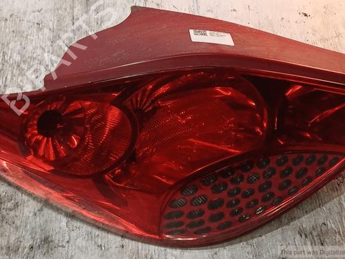 Used Left taillight Left taillight PEUGEOT 207 (WA_, WC_) 1.4 (73 hp) 33821228 33821228