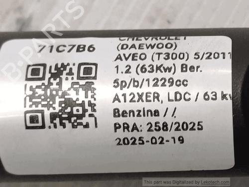 Steering column stalk CHEVROLET AVEO Hatchback (T300) 1.2 | BP33822370I23  - Image 5