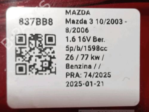 Other MAZDA 3 (BK) 1.6 (BK14) | BP33822553O1 - Image 5