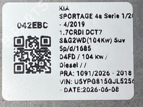Electronic module KIA SPORTAGE IV (QL, QLE) 1.7 CRDi | BP36883241M83  - Image 6
