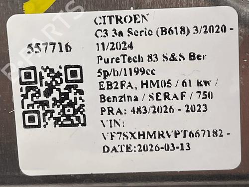 Electronic module CITROËN C3 III (SX) 1.2 PureTech 82 | BP33821905M83 - Image 6