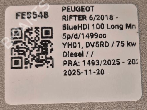 Left sun visor PEUGEOT PARTNER Box Body/MPV (K9) 1.5 BlueHDi 100 | BP33824325I1 - Image 6
