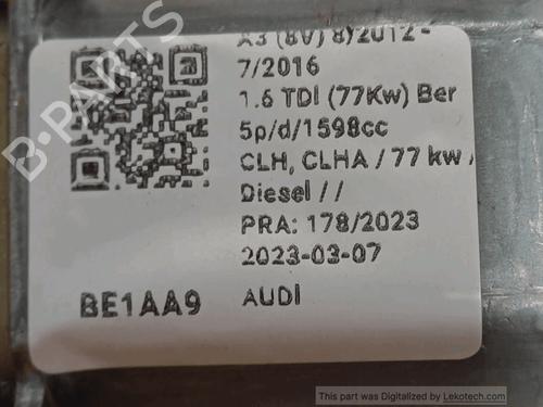 Right front window motor AUDI A3 (8V1, 8VK) 1.6 TDI | BP33823359E20  - Image 5
