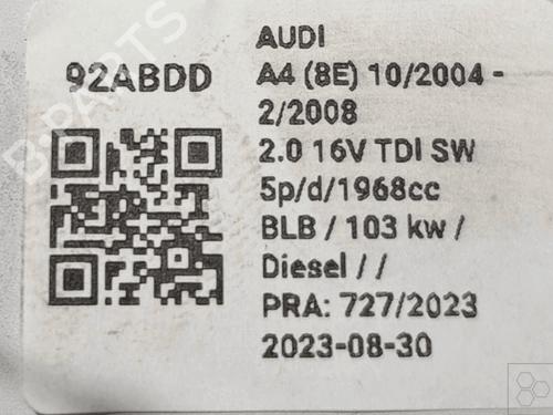 Mass air flow sensor AUDI A4 B7 (8EC) 2.0 TDI | BP33822800M95 - Image 5