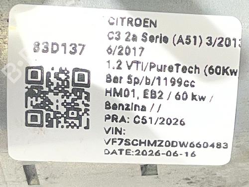 Starter CITROËN C3 II (SC_) 1.2 VTi 82 | BP36883270M8  - Image 6