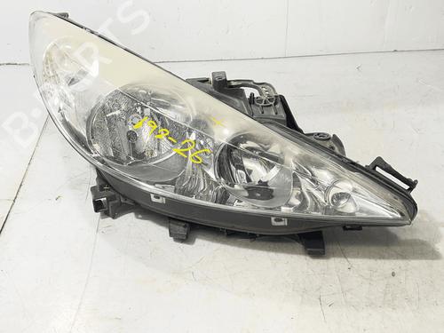Used Right headlight Right headlight PEUGEOT 207 (WA_, WC_) 1.4 (73 hp) 34612333 34612333