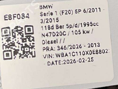 Engine BMW 1 (F20) 118 d | BP36856650M1  - Image 6