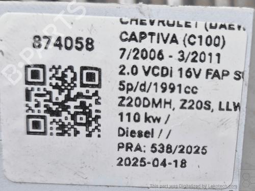 Transfer box CHEVROLET CAPTIVA (C100, C140) 2.0 D 4WD | BP33822632M36  - Image 6