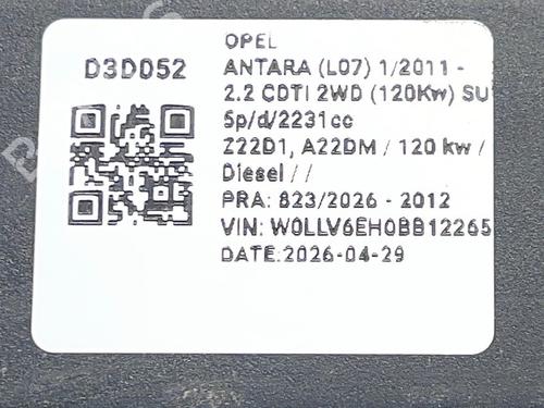 Rear parcel shelf OPEL ANTARA A (L07) 2.2 CDTi | BP36255466C85  - Image 6
