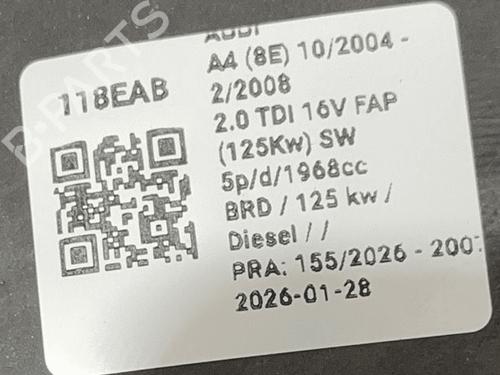 Left headlight AUDI A4 B7 (8EC) 2.0 TDI | BP33820859C28  - Image 6