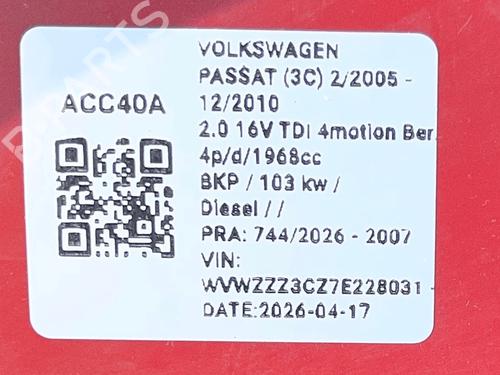 Left taillight VW PASSAT B6 (3C2) 2.0 TDI | BP34207981C34  - Image 6