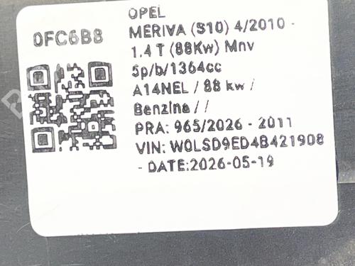 Left headlight OPEL MERIVA B MPV (S10) 1.4 (75) | BP36319242C28  - Image 6