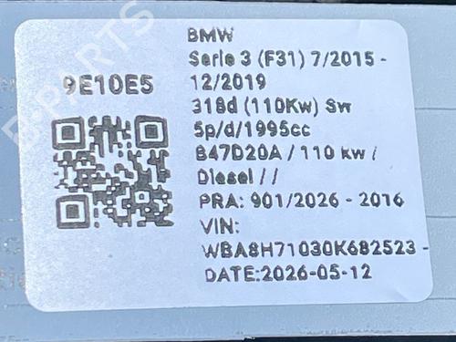 Engine BMW 3 Touring (F31) 318 d | BP36883279M1  - Image 6